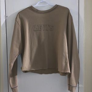 Vintage cropped Levi sweater
